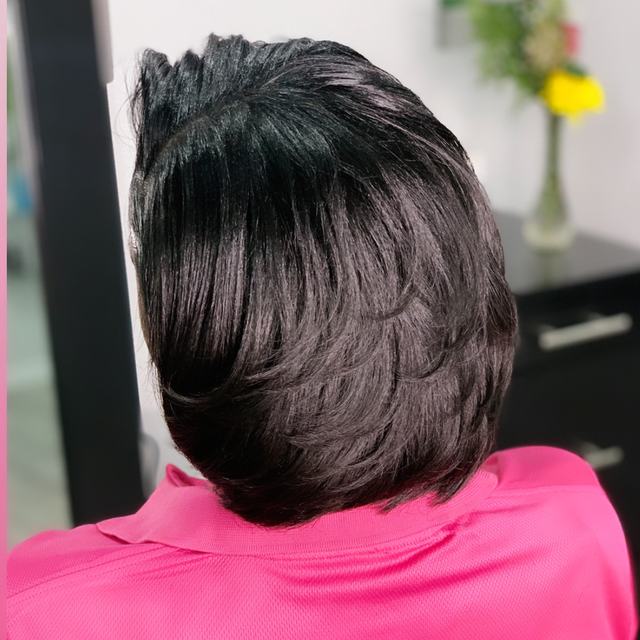 Layered bob